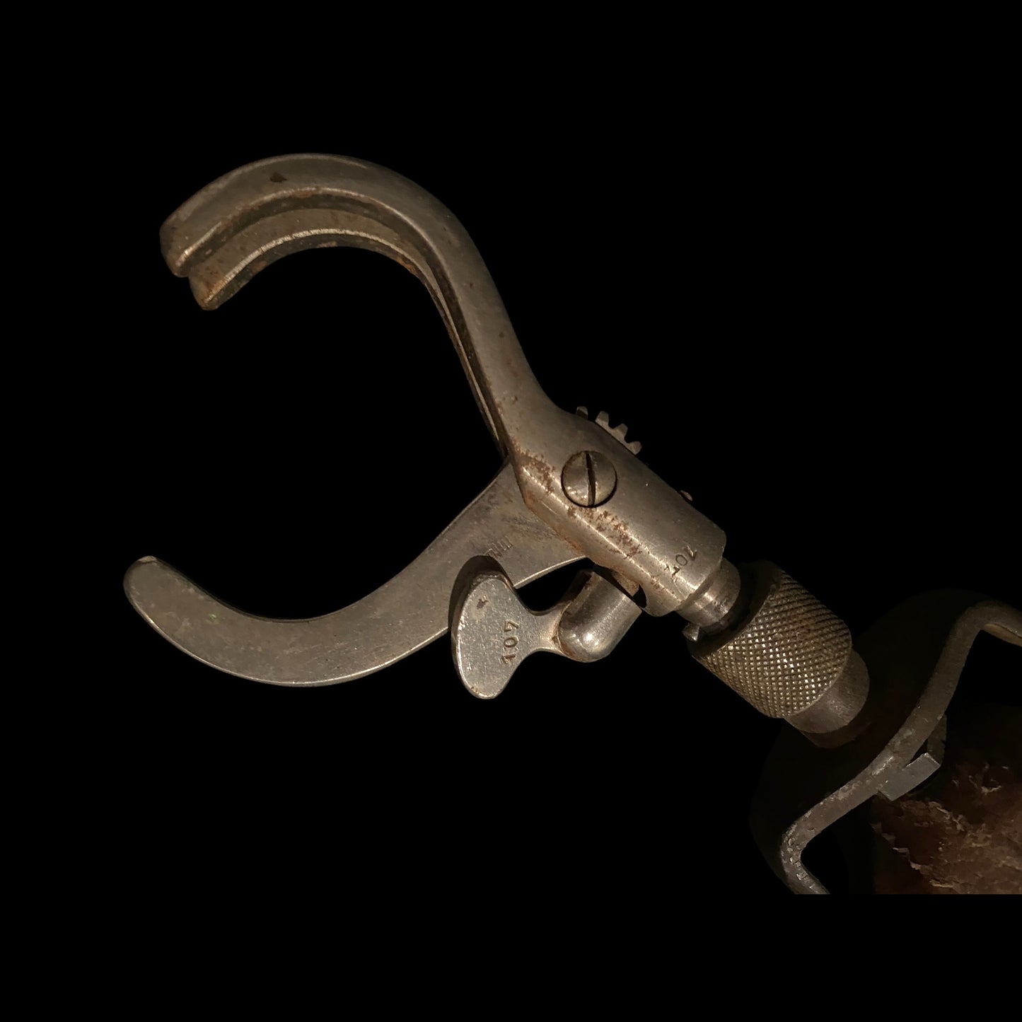 Antique Prosthetic Arm / Clamp