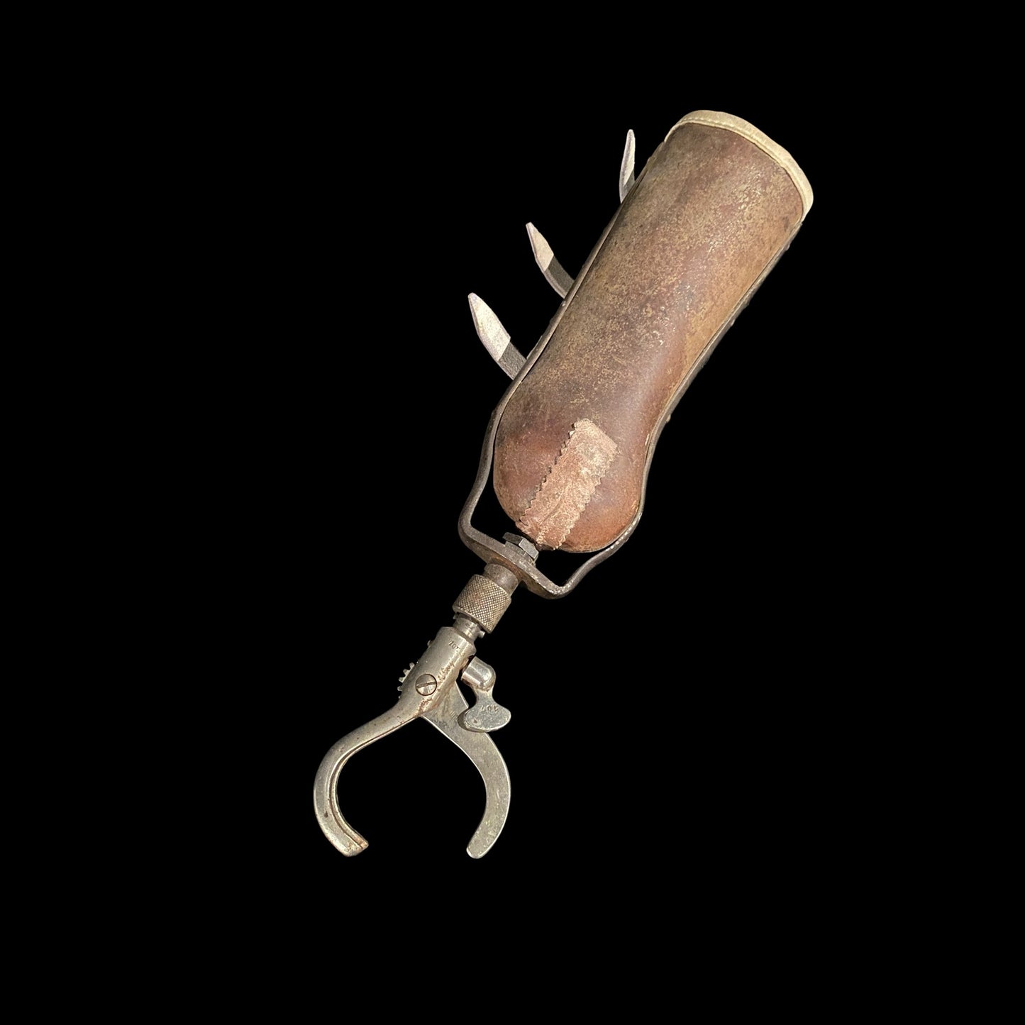 Antique Prosthetic Arm / Clamp