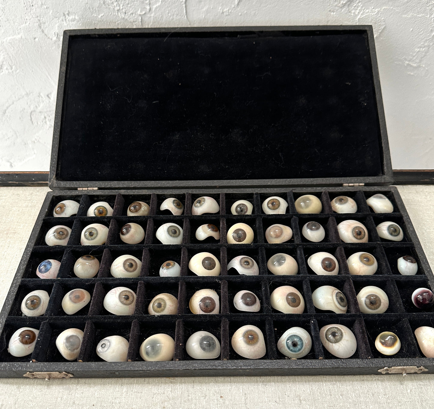 Medical Antique Glass Prosthetic Eyes