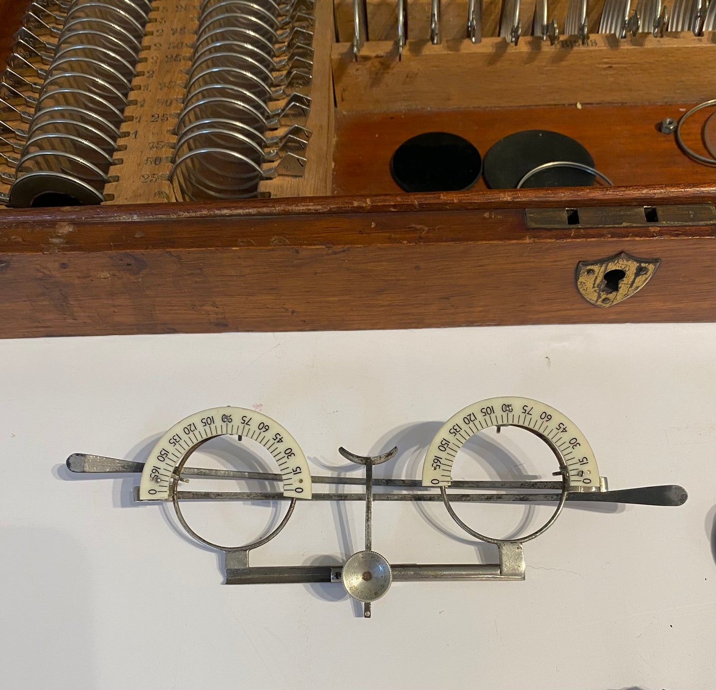 Antique Optical Optometrists Test Lens Set