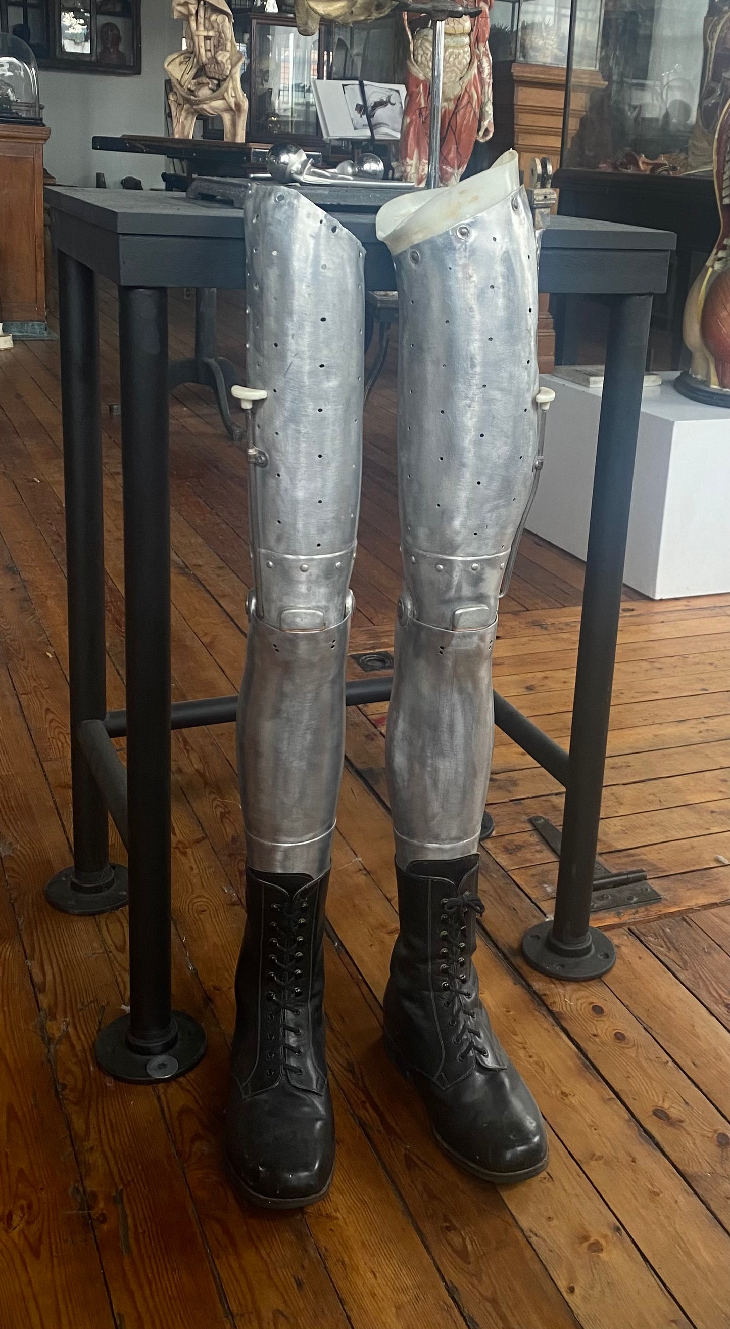 Antique Pair of Prosthetic Legs