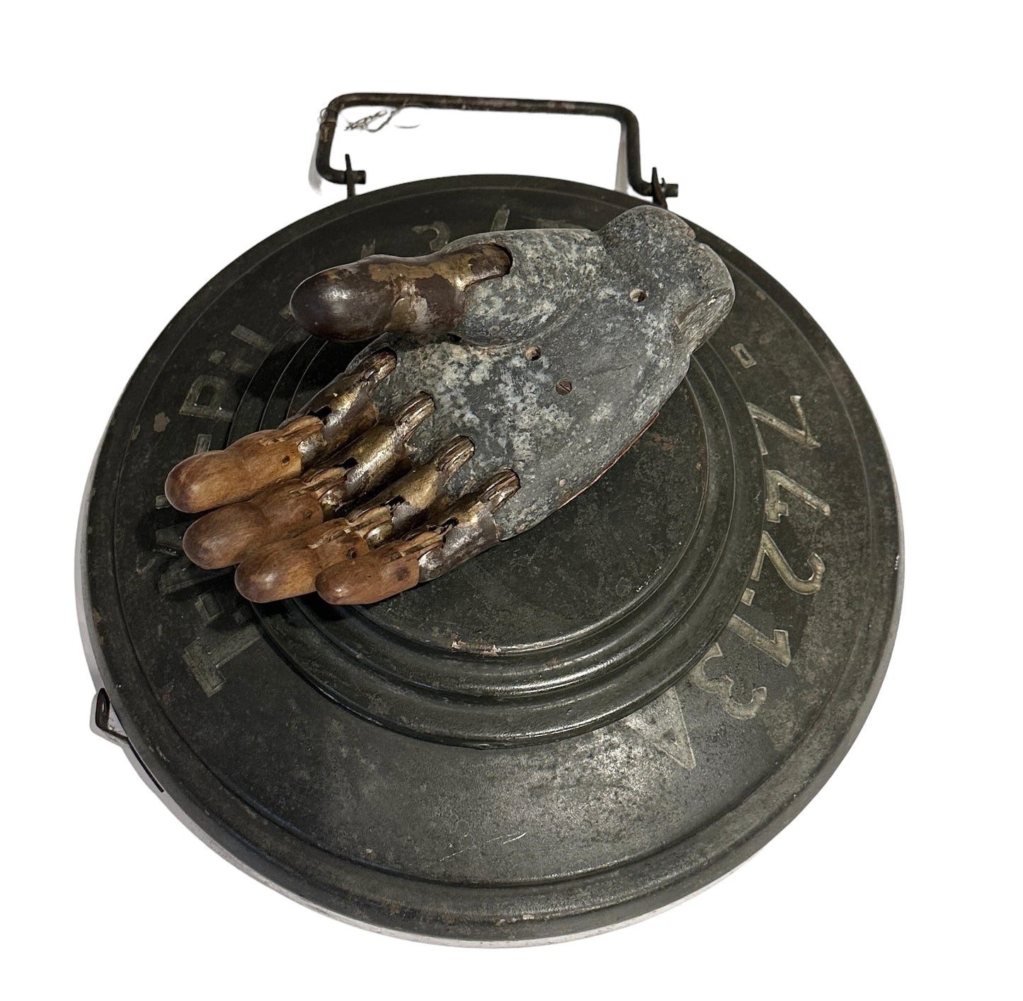 Inert WWll U.S. Teller/Tellermine Anti-Tank Training Mine