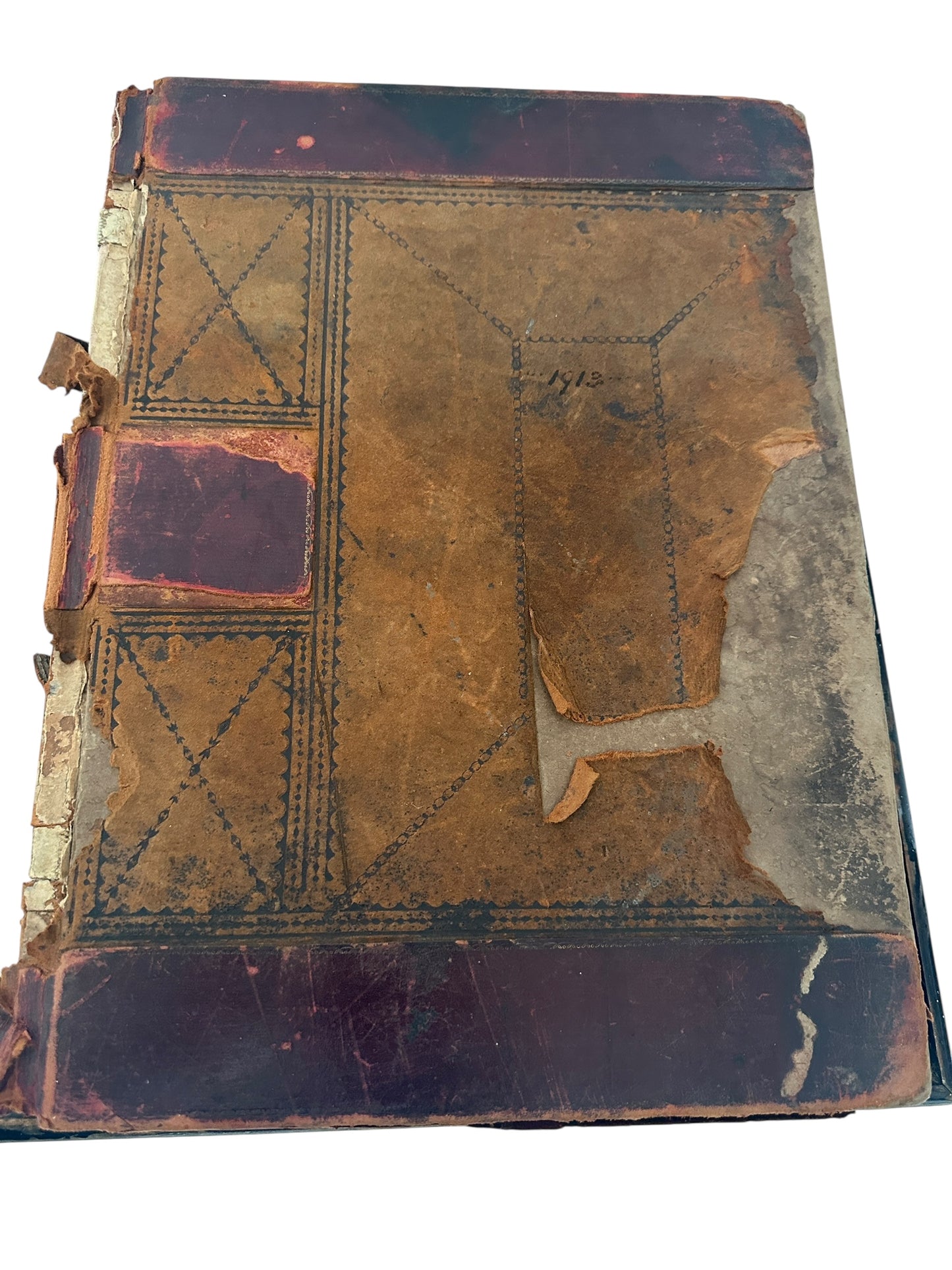 Auburn NY Police Records Book Circa 1913
