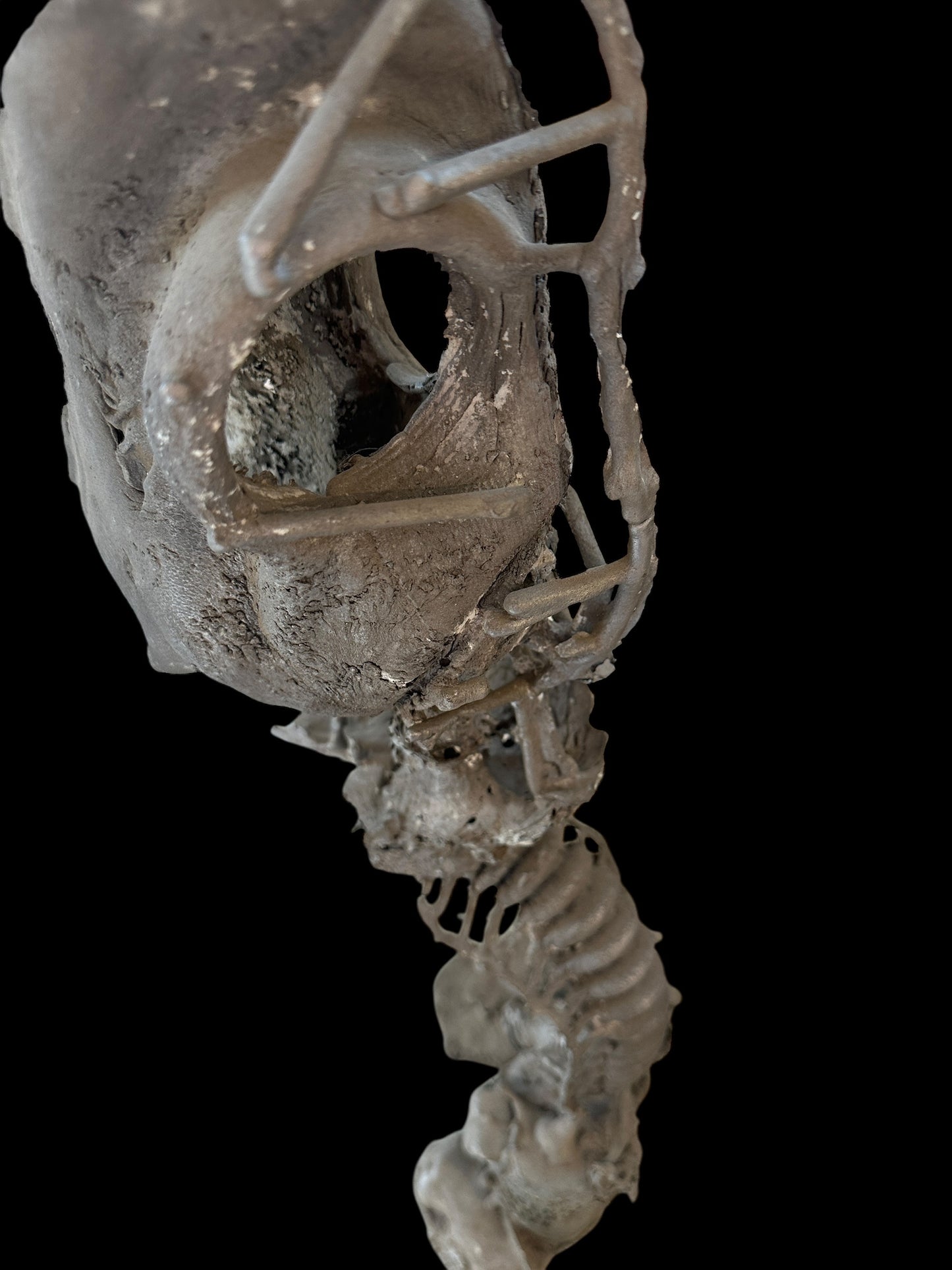 "MOMENTO MORI" 1971 Sculpture by Mark Prent