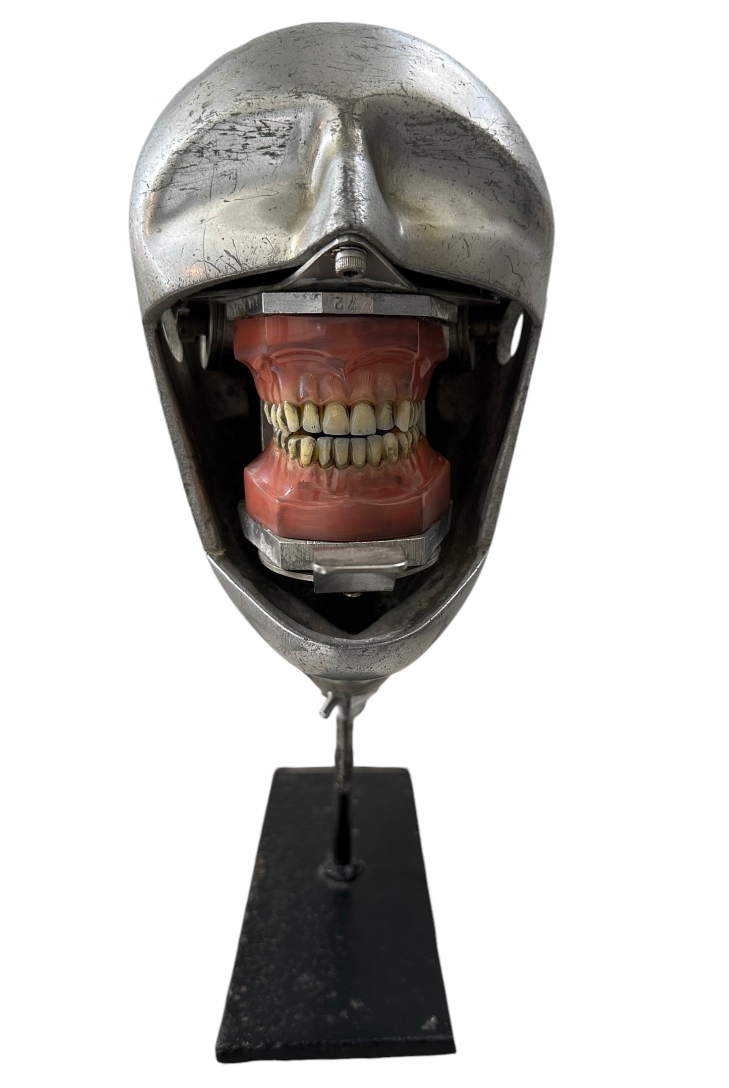 Rare Aluminum Dental Phantom Head