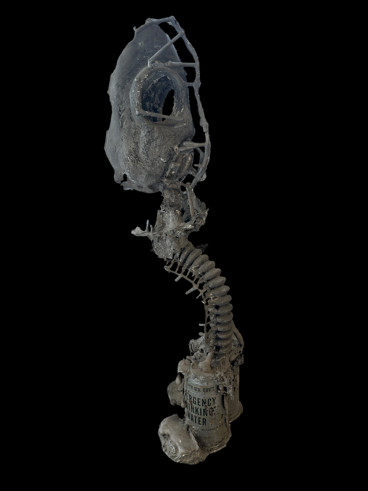 "MOMENTO MORI" 1971 Sculpture by Mark Prent