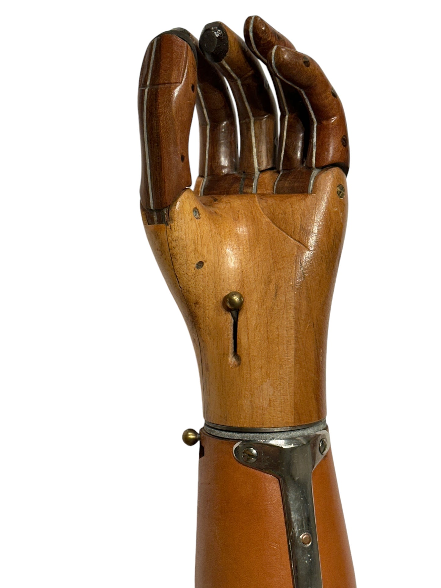 Very Rare Antique Prosthetic Pair of Arms / Hands