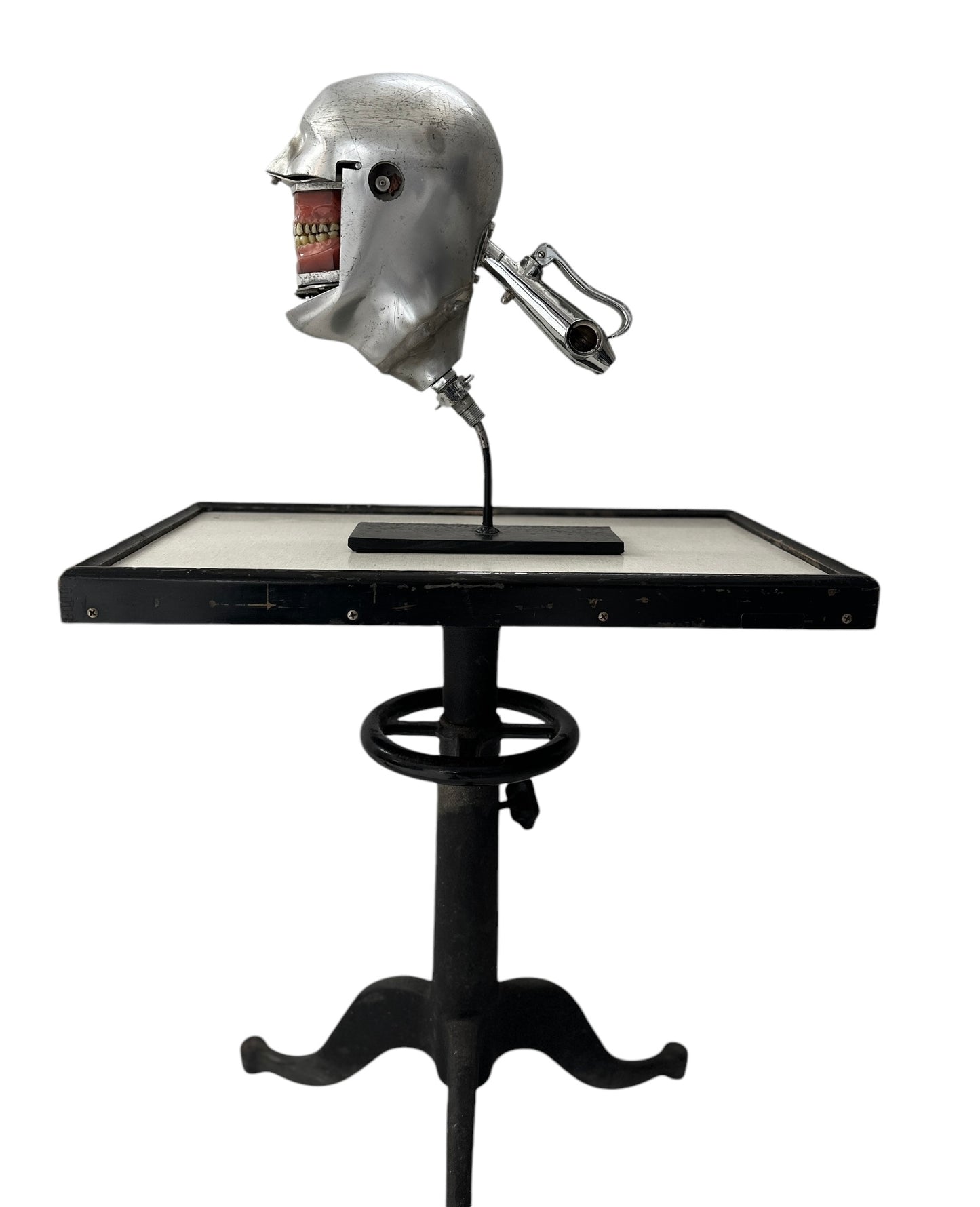 Rare Aluminum Dental Phantom Head