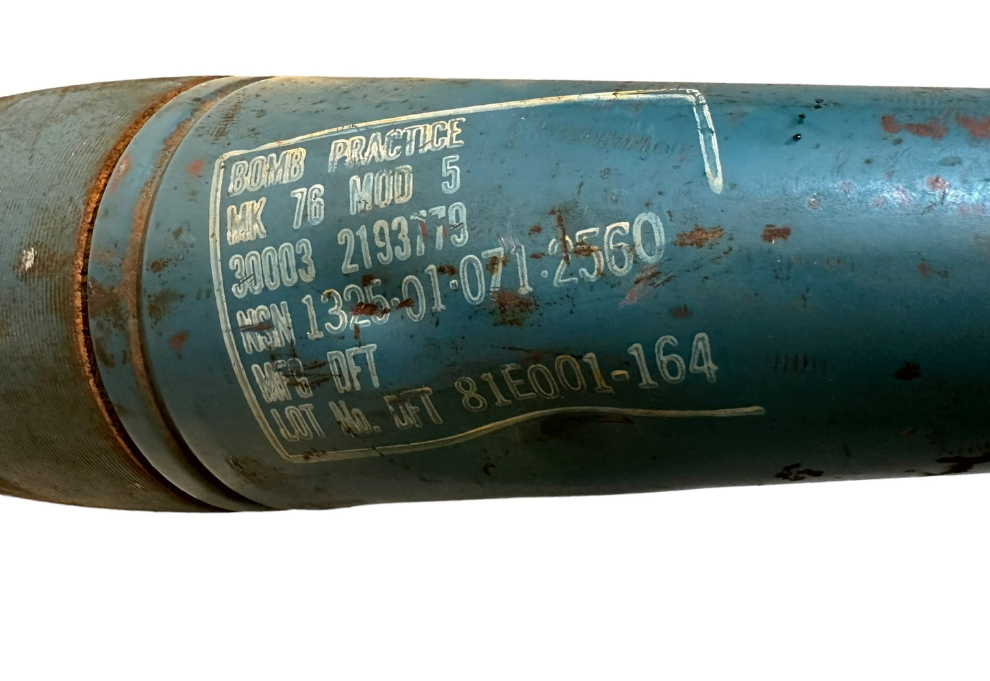 Blue Practice Bomb (inert)