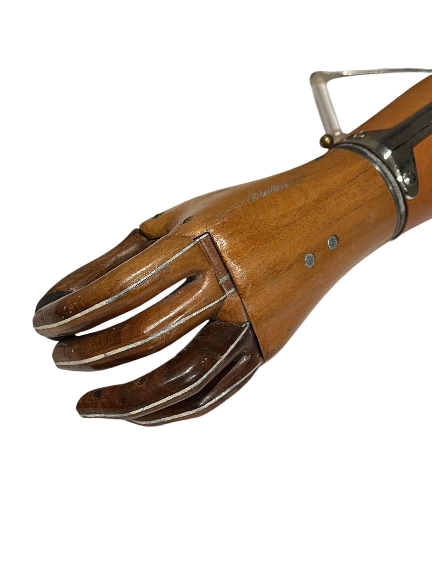 Very Rare Antique Prosthetic Pair of Arms / Hands