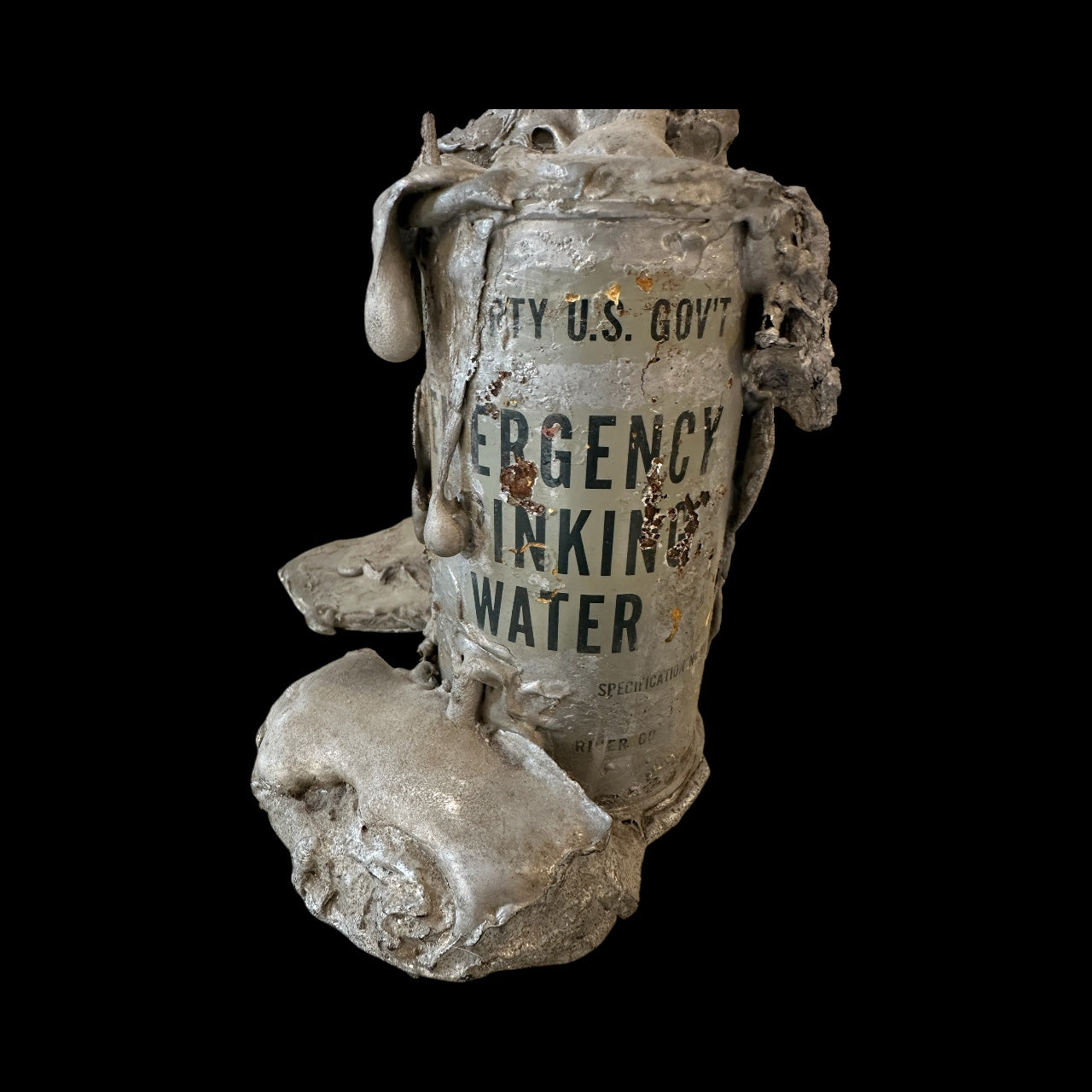 "MOMENTO MORI" 1971 Sculpture by Mark Prent