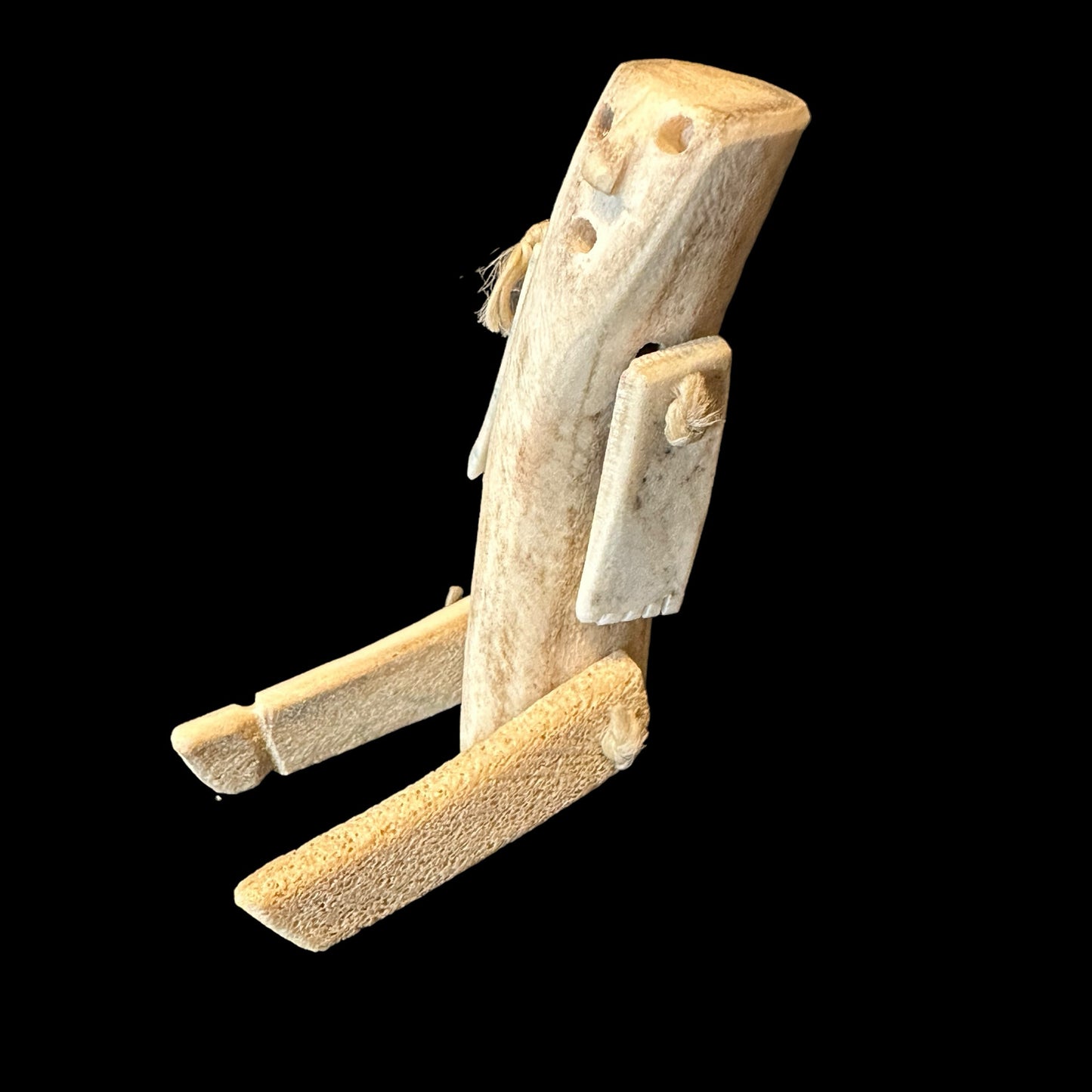 Inuit Arctic Region Folk Art Bone Figure
