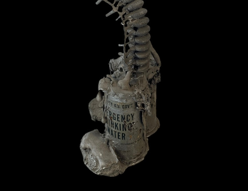 "MOMENTO MORI" 1971 Sculpture by Mark Prent