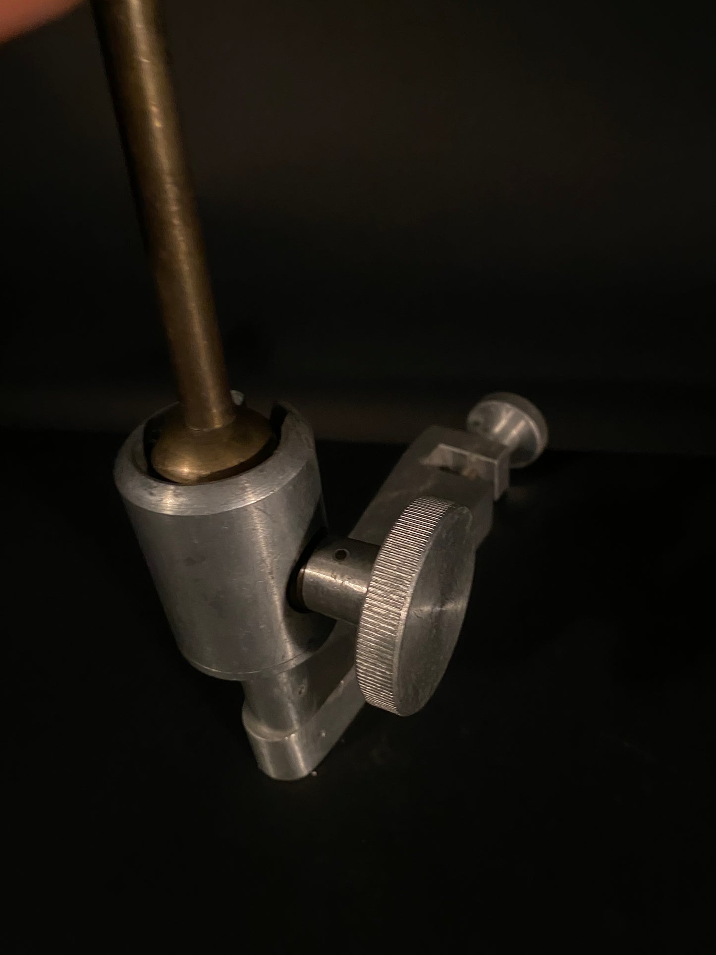 Vintage Aluminum Dental Phantom Head