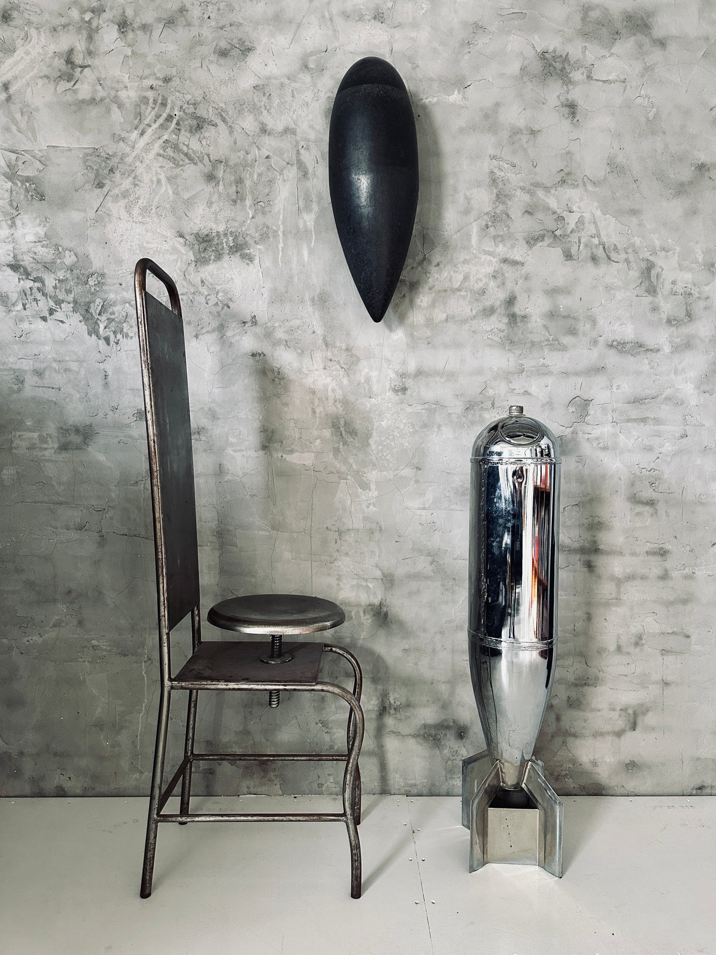 Polished 100lb Practice Bomb