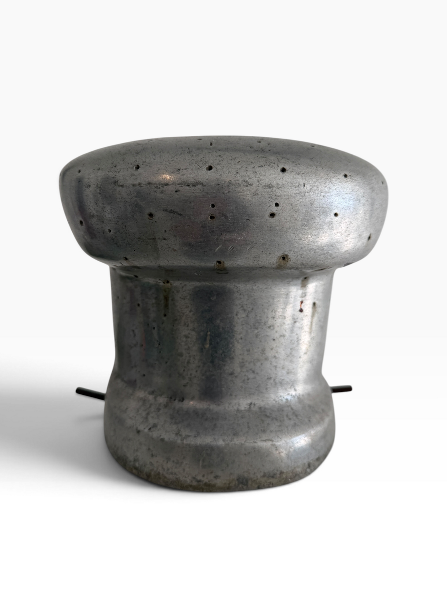 Vintage Millinery Aluminum Hat Block
