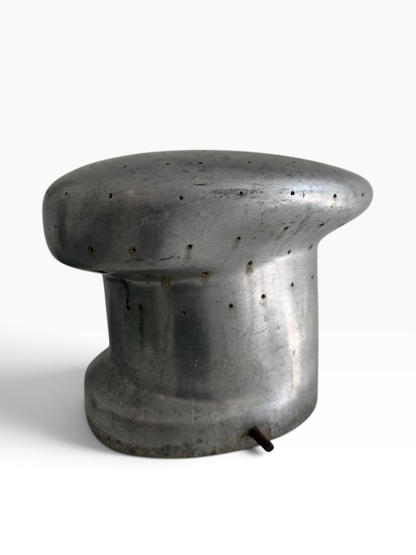 Vintage Millinery Aluminum Hat Block