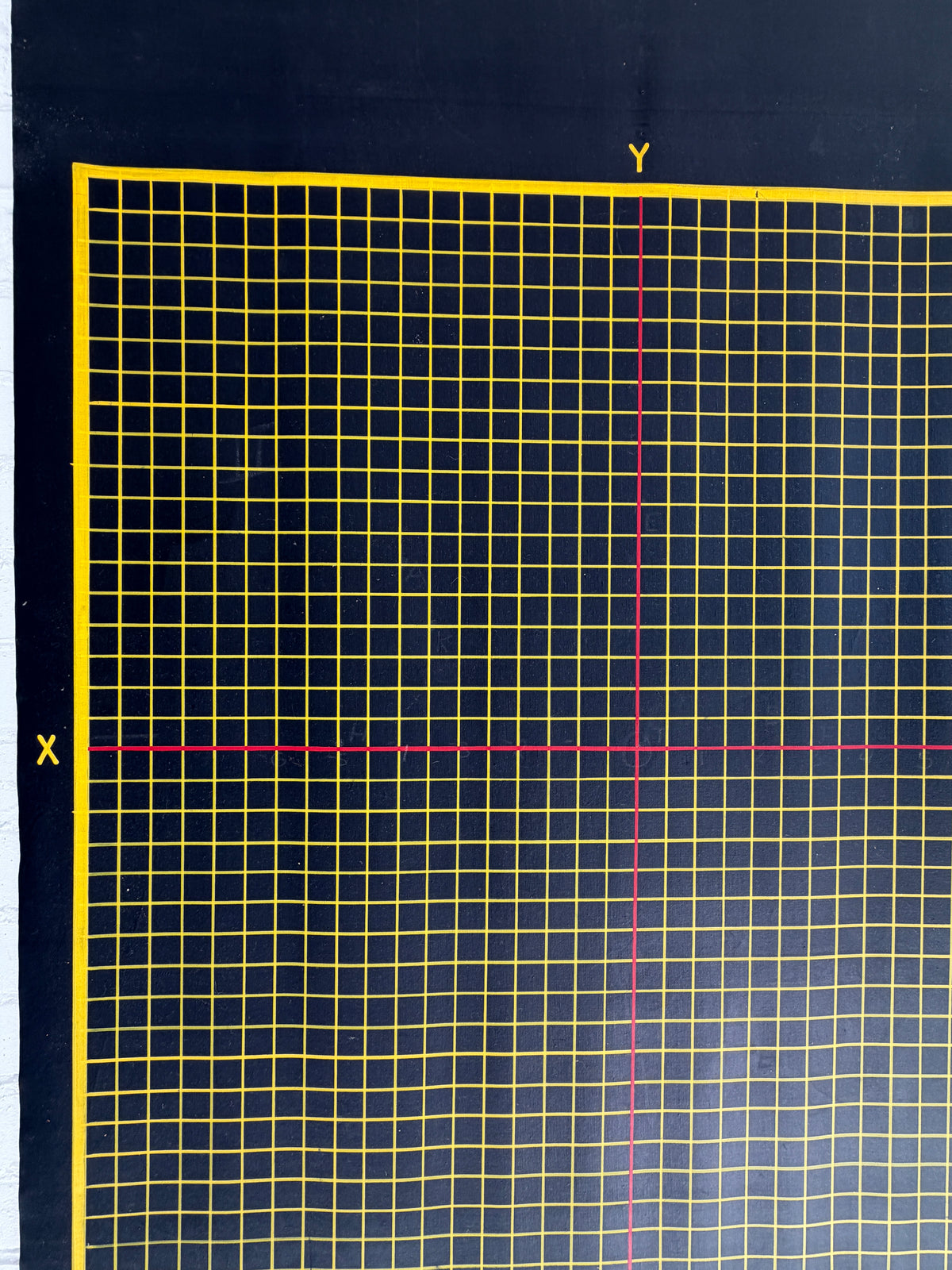 X Y Vintage School Chart