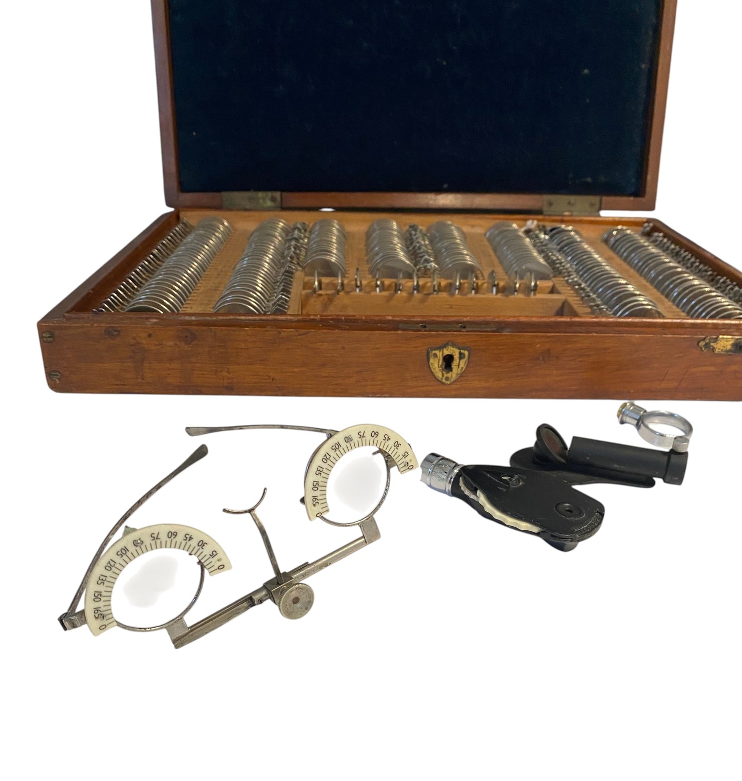 Antique Optical Optometrists Test Lens Set