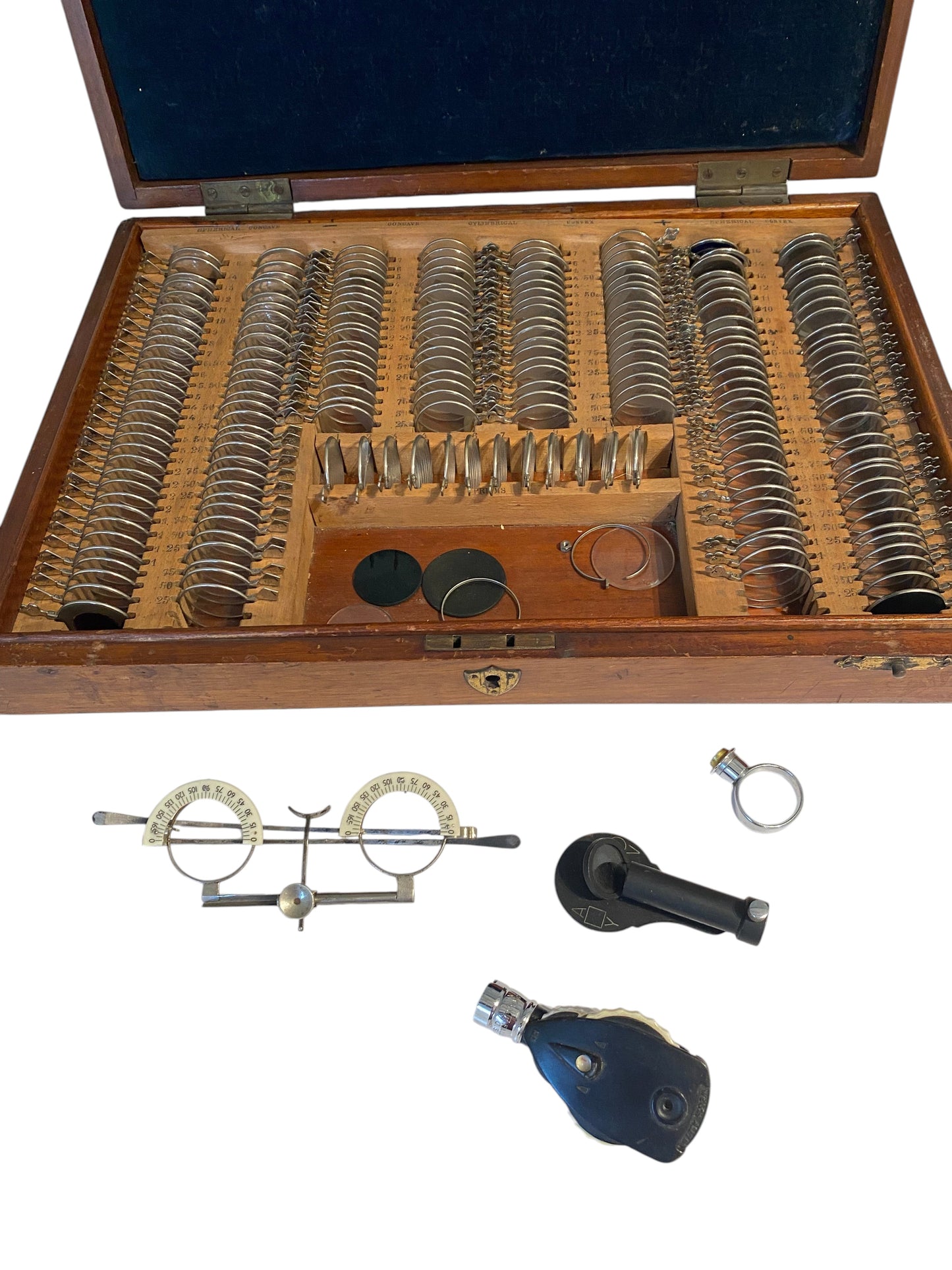 Antique Optical Optometrists Test Lens Set