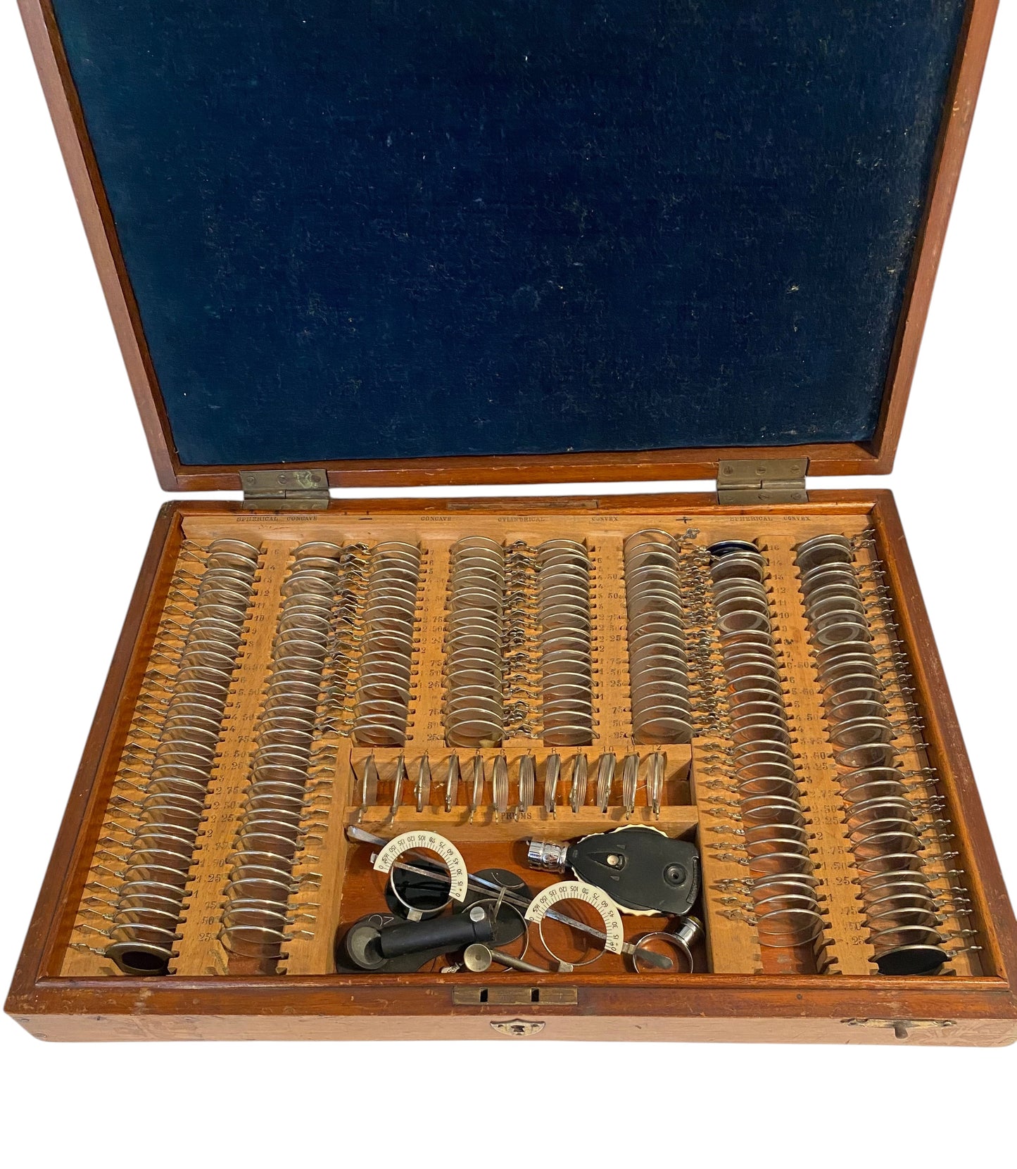 Antique Optical Optometrists Test Lens Set