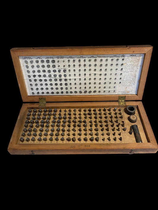 Antique Dental Tooth Forms Kit