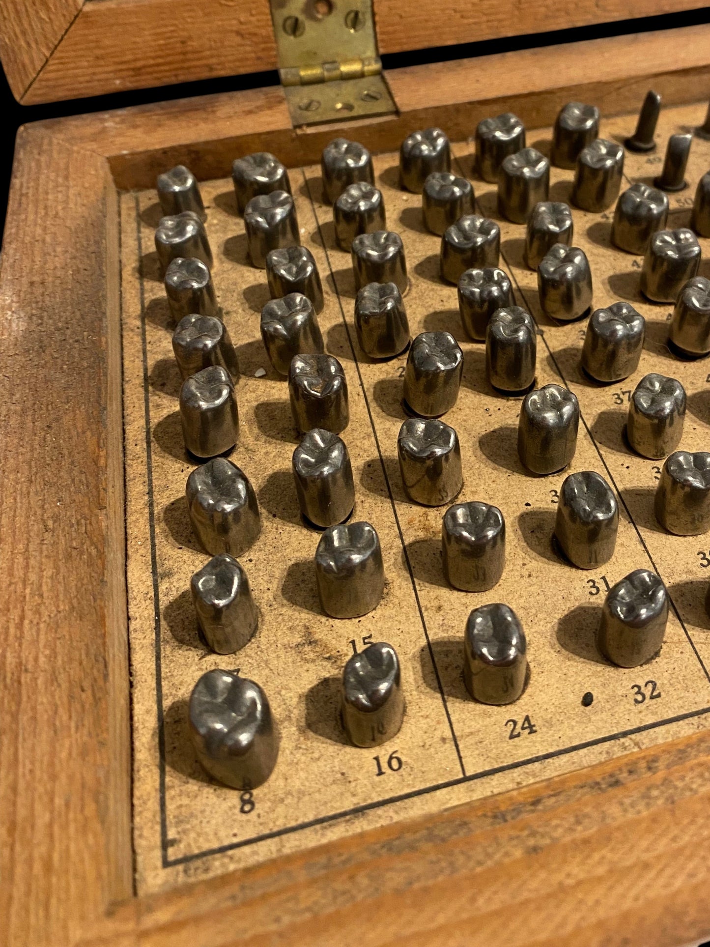 Antique Dental Tooth Forms Kit