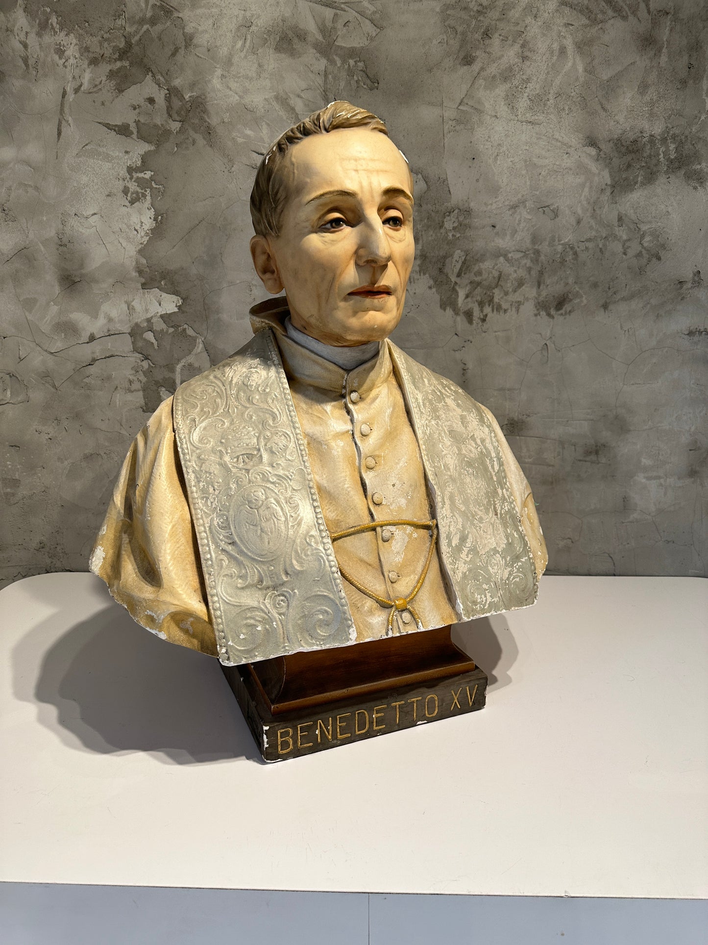 Religious Statue of Pope Benedetto XV