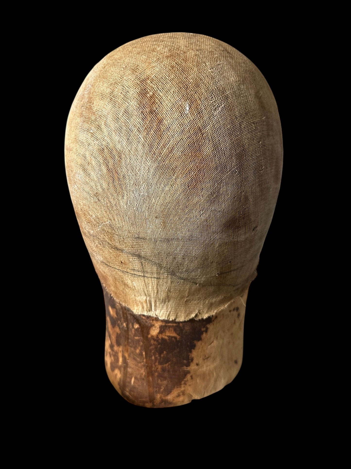 Vintage Primitive Carved Head  Bust