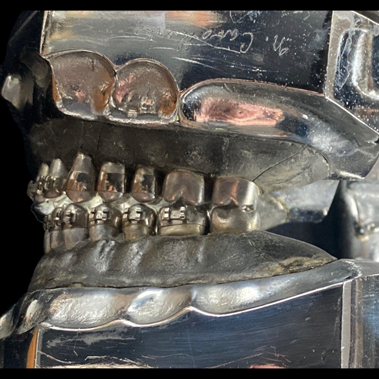 Vintage Metal Typodont