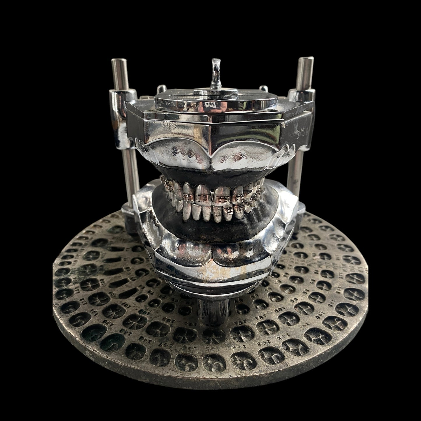 Vintage Metal Typodont