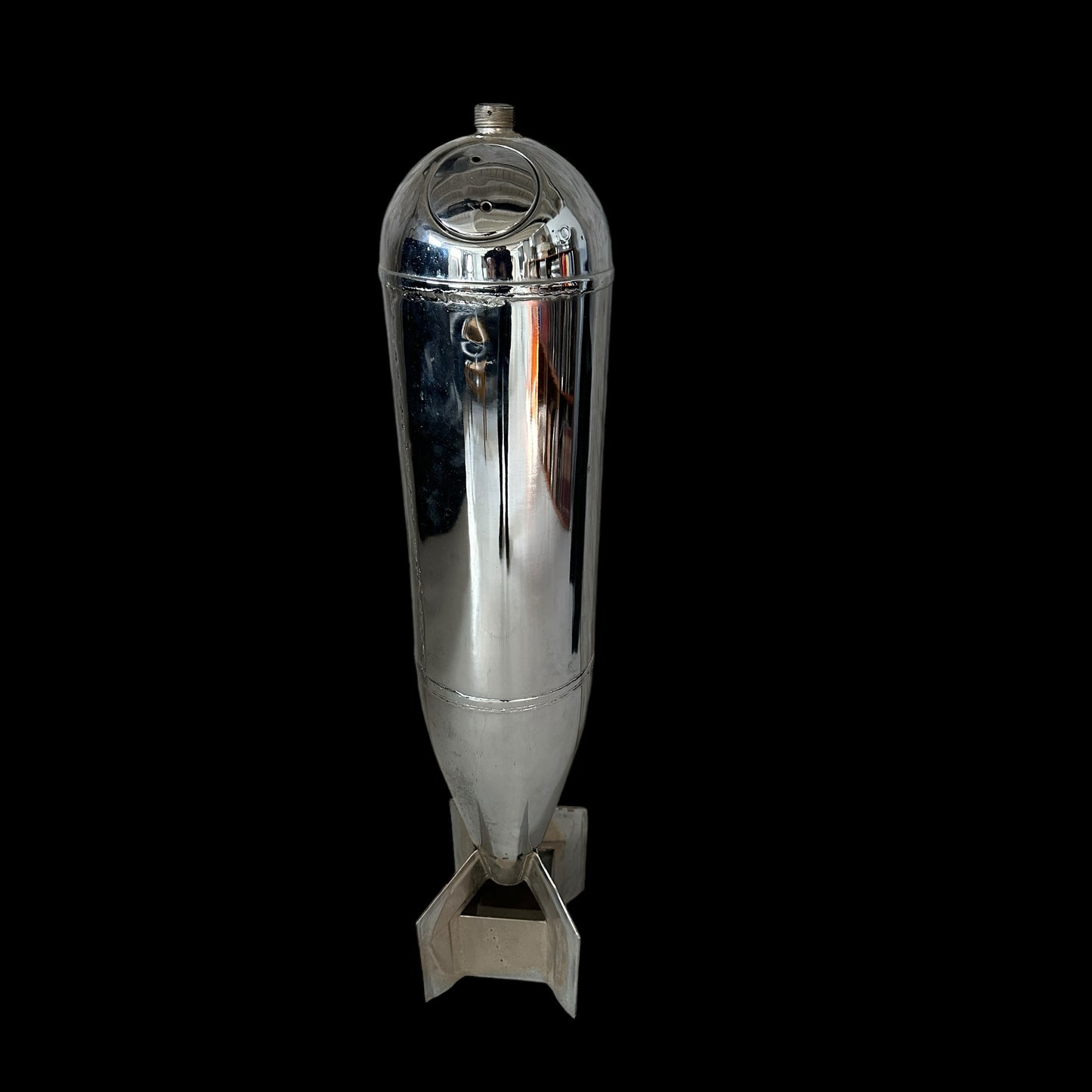 Polished 100lb Practice Bomb
